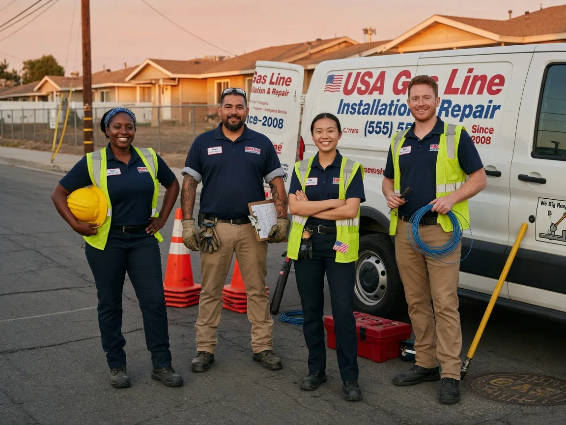 Gas Line Installation company in Hines, IL